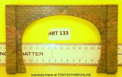 HRT133 Hornby/triang Oo Spares 1x R164 Stone/brick Double Track Tunnel Portal • £3.99