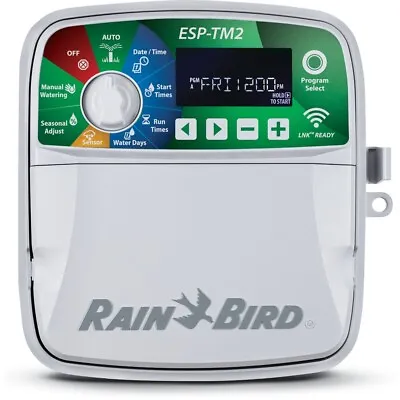 Rain Bird ESP-TM2 6 Station Outdoor Controller WIFI LNK Ready • $189.88