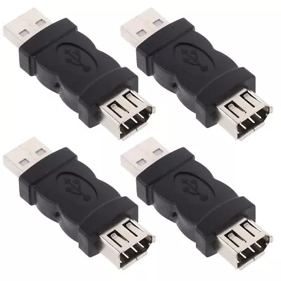 4 Pcs 6 Pin To USB Convertor Jack 1394 USB Converter Jack Adapter Scanner • £6.60