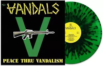 The Vandals Peace Thru Vandalism - Green/ Black Splatter Records & LPs New • $32.98