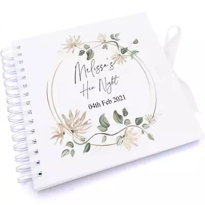 £13.99 • Buy Personalised Wedding Hen Night Scrapbook Photo Album UV-337