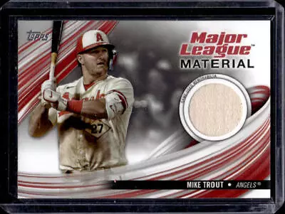 2023 Topps Update Mike Trout Major League Game Used Bat #MLM-MT Angels • $0.99