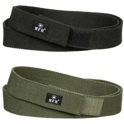 MFH Belt Men's Belt With Closure Hook And Loop Fastener Approx 1 5/16in • $53.16