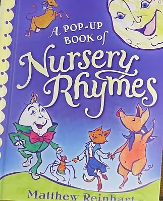A Pop-Up Book Of Nursery Rhymes Matthew Reinhart Hey Diddle Diddle Mary Mary • $10.99