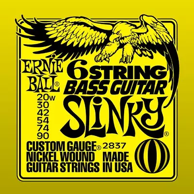 Ernie Ball 6-string Slinky Nickel Wound Short Scale Bass Set With Small Ball - • $17.91