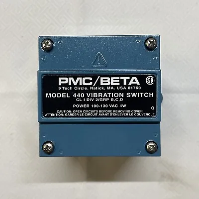 Metrix Electronic PMC/Beta Model 440 Vibration Switch 100/130 Vac 24VDC 4W USA • $475