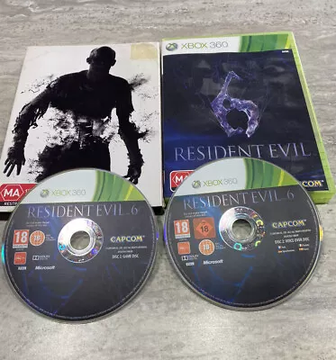 Xbox 360 Resident Evil 6: No Hope Left Edition VERY RARE W/Cardboard Sleeve Ed • $34.99