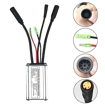 36V 48V 15A Ebike Controller For 500W 750W Brushless Motor Electric Bike Bicycle • $32.54