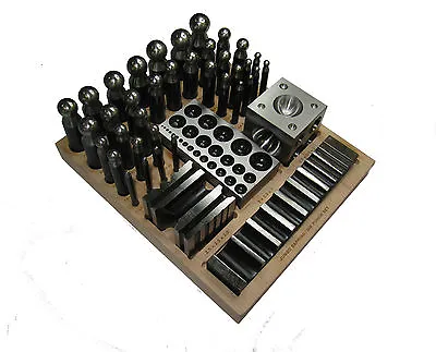 Dapping Doming Punch Block Set Jewelery Hardened Steel Jewelery Kit Rdgtools • £125