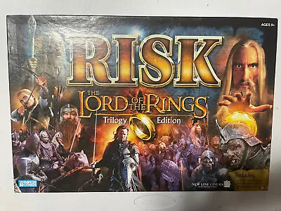 RISK Lord Of The Rings Trilogy Edition Board Game 100% COMPLETE With RING! • $24.90