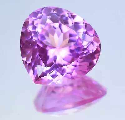 Flawless 16.40 Ct Natural Mogok Pink Ruby Pear Cut Certified Loose Gemstone • $9.50