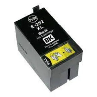 2x Generic 252XL BLACK Ink Cartridge For Epson Workforce WF 3620 3640 7620 7610 • $12.80