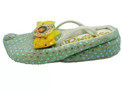 Disney Store Frozen Princess Jasmine Dress Up Slippers Shoes Girls Size 11/12 • $17.07