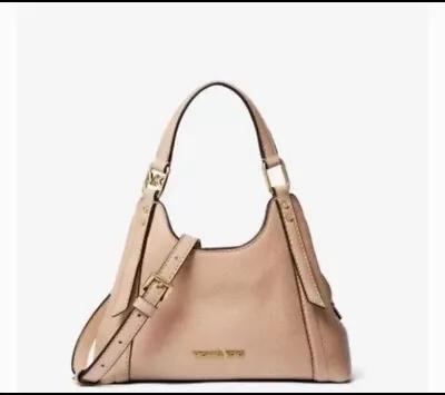 Michael Kors Buff Sm Cz Trpl Cmp Xbody Leather Beige Colors • $135