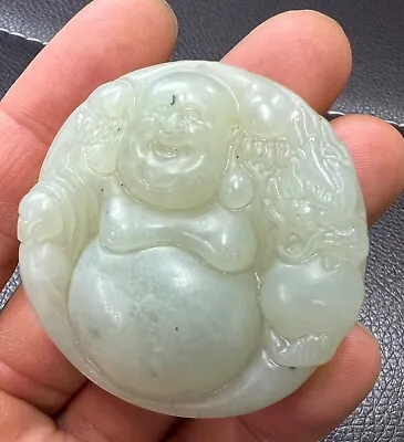 Antique Chinese Jade Pendant.  Ming Dynasty Or Earlier • $188