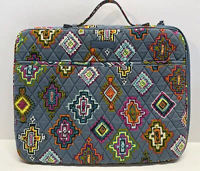 Vera Bradley Laptop Case Womens Large  Retired Quilted File Case Bag 11.5”X14.5” • $25.50