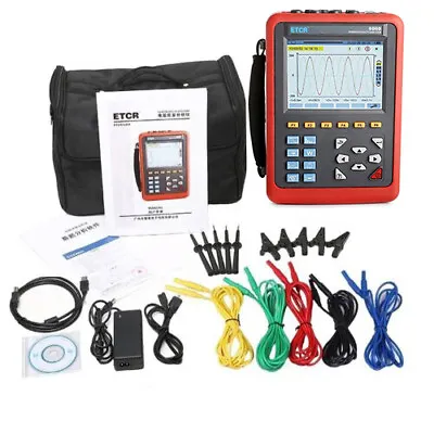 Power Quality Meter 3 Phase Power Quality Analyzer Power Energy Tester Meter • $1898