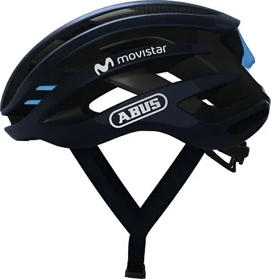 Racing Bike Helmet ABUS Airbreaker Movistar Team 18 S 51 To 55 CM • $227.32