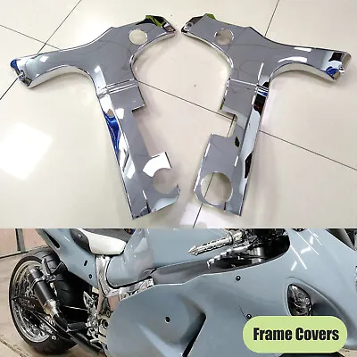 Chrome Frame Covers For Suzuki Hayabusa GSX1300R GSX1300RA ABS Limited Edition • $93.08