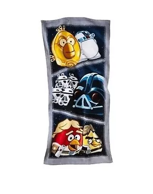£29.66 • Buy Angry Birds Star Wars Beach Towel New NWT Rare Ships Day After Payment