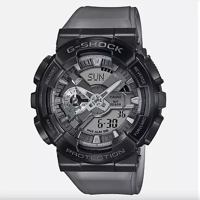 Casio G-Shock Limited Edition Ana-Digi Matte Black  Bezel Watch GM110MF-1A • $124.99