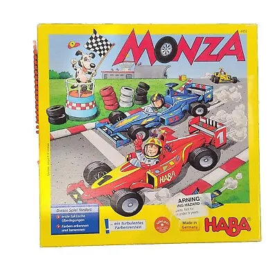 Haba Monza Race Car Game Develop Strategic Thinking 5 And Up Complete BOARD GAME • $13.99