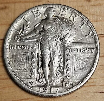 Nice 1917 Type 2 Standing Liberty Quarter • $150