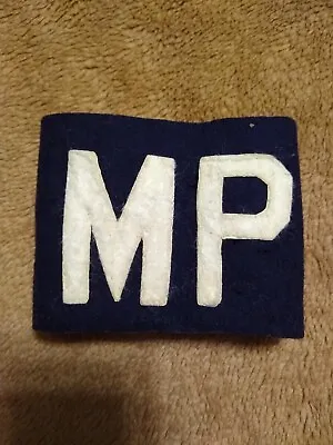 Vintage Military Police MP Sewn Armband • $50