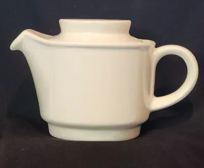 HALL White Ceramic Teapot Mini Single Serve With Lid #1740 • $14