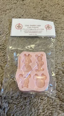 New Disney Resin Cake Candy Baking Mold Wedding Mickey Minnie Mouse Figures • $10