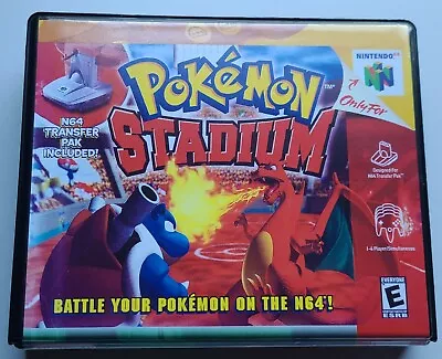 Pokemon Stadium CASE ONLY Nintendo 64 N64 Box BEST Quality Available • $14.97