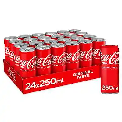 Coca Cola 24x 250ml Cans • £22.99