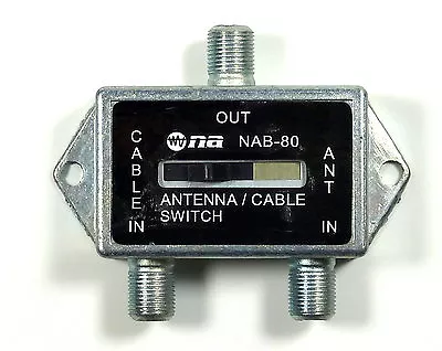 $8.45 • Buy Philmore Coaxial A/B  Game Antenna Cable TV CATV Slide Switch