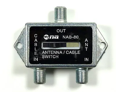 Philmore Coaxial A/B  Game Antenna Cable TV CATV Slide Switch • $8.95