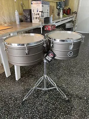 LP Matador M258 14  And 15  Barrio Deep Shell Timbales • $439.99