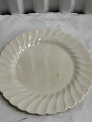 Myott Meakin Staffordshire England Vintage White Swirl - 1 Dinner Plates 10  • $17.50