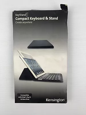 Kensington KeyStand Compact Keyboard & Stand IPad 2 3rd 4th Gen - Black • £15.48