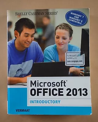 $12.95 • Buy Microsoft Office 2013: Introductory (Shelly Cashman) By VERMAAT