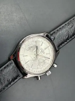 Vintage 1970s Vulcain Val.7730 Chronograph Watch • $1150