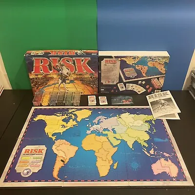 Vintage Risk Board Game 1998 Parker Brothers Hasbro 100% Complete • $17.66