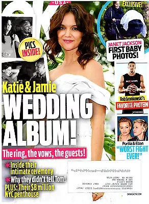 OK! Magazine May 1 2017 Katie Holmes Jamie Foxx Janet Jackson Charlize Theron • £16.09