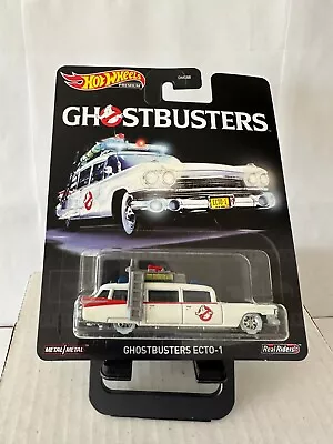 Hot Wheels Premium Ghostbusters ECTO-1 Real Riders A9 • $32.73