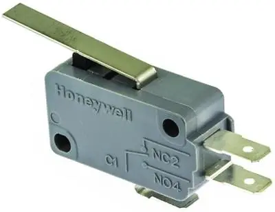 1 X Honeywell Leaf Lever Microswitch 16 Amp 250 Volt AC SPDT NO/NC • £9.99