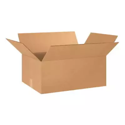 Corrugated Boxes 24 X 16 X 10  ECT-32 Brown Shipping/Moving Boxes 15/Bundle • $59.58