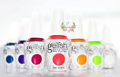 Harmony Gelish LED/UV Soak Off Gel New Bottle 0.5oz Pick Any • $13.99