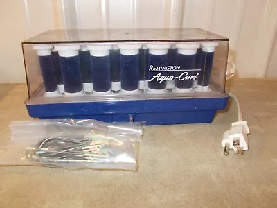 Remington Aqua Curl 20 Velvet Rollers Steam Hair Setter Model K-40 Vtg W/CLIPS • $17.99