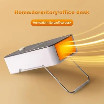 100W Mini Portable Space Heater Electric Heating Warmer Silent Office Desk Home • $14.80