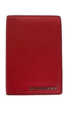 Burberry Leather Passport Holder • $350