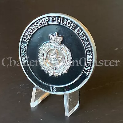 C86 METROPOLITAN TORONTO POLICE York Township CHALLENGE COIN • $39.99