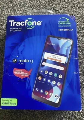 Tracfone MOTOg Pure 32Gb Prepaid Smartphone Motorola XT2163DL • $49.95